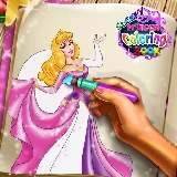 Sleepy Princess Coloring Book